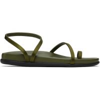 Ancient Greek Sandals Khaki Eleftheria Footbed 251674F124067