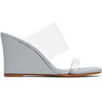 Maryam Nassir Zadeh Blue Olympia Wedge Heeled Sandals 251779F125036