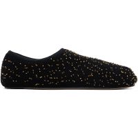 Gabriela Hearst Black Aris Knit Ballerina Flats 251854F118002