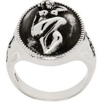 Enfants Riches Deprimes Pin Up Girl Cameo Ring 251889M147003