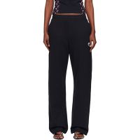 Marine Serre Black Moon Logo Fleece Sweatpants 252020F086000