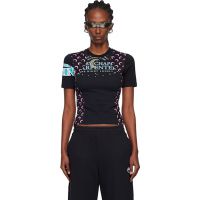 Marine Serre Regenerated Graphic Jersey Baby Fit T-shirt 252020F110053