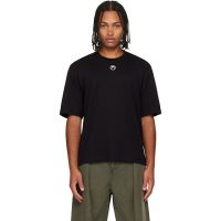 Marine Serre Black Moon Logo Jersey Loose Fit S/S T-Shirt 252020M213008