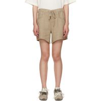 Citizens of Humanity Khaki Brynn Drawstring Shorts 252030F088004