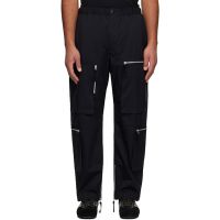Comme des Garcons Homme Black Taffeta Triple Layer Cargo Pants 252057M191017