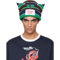 Charles Jeffrey LOVERBOY Multicolor Chunky Ears Beanie 252101M138027