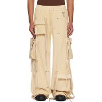 Reese Cooper Beige Corduroy Modular Pocket Cargo Pants 252115M188001