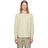 NORSE PROJECTS Beige Algot Relaxed Cotton Linen Shirt 252116M192000