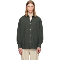 NORSE PROJECTS Green Mo Cotton Tencel Shirt 252116M192005