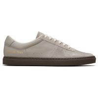 Common Projects Gray BBall Slim Gum Brown Sole Sneakers 252133M237019