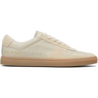 Common Projects Beige BBall Slim Gum Sole Sneakers 252133M237022