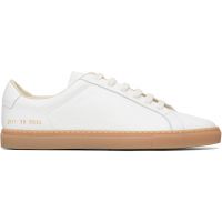 Common Projects White Achilles Low Profile Sneakers 252133M237027