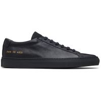 Common Projects Navy Achilles Premium Sneakers 252133M237036