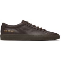Common Projects Brown Achilles Premium Sneakers 252133M237037