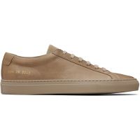 Common Projects Taupe Achilles Premium Sneakers 252133M237039