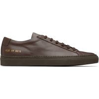 Common Projects Brown Original Achilles Low Sneakers 252133M237041