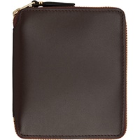 COMME des GARCONS WALLETS Brown Classic Group Wallet 252230F040003