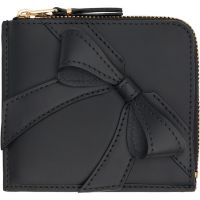 COMME des GARCONS WALLETS Black Big Bow Wallet 252230F040010
