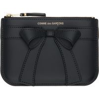 COMME des GARCONS WALLETS Black Big Bow Wallet 252230M164011