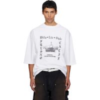Willy CHAVARRIA White Life Style Northsider T-shirt 252232M213185