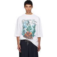 WILLY Chavarria White Prayer Services T-shirt 252232M213187