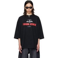 WILLY Chavarria Black Casa de Buffalo T-shirt 252232M213192