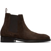 Paul Smith Brown Suede Lawson Chelsea Boots 252260M223001