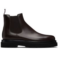 Paul Smith Brown Leather Beard Chelsea Boots 252260M223006