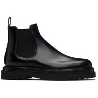 Paul Smith Black Leather Beard Chelsea Boots 252260M223007