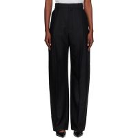 WARDROBE.NYC Black Light Mid Rise Trousers 252277F087006