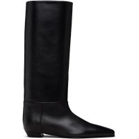 Proenza Schouler Black Trap Flat Boots 252288F114002