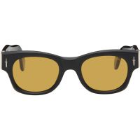 Cutler and Gross Black The Great Frog Edition Halen Square Sunglasses 252331M134006