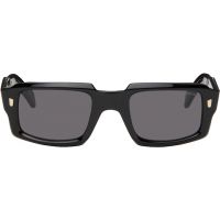 Cutler and Gross Black 9495 Rectangle Sunglasses 252331M134011