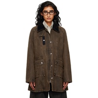 Andersson Bell Brown Kerri Trapez Work Jacket 252375F063003