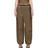 Andersson Bell Brown Wrap Cargo Pants 252375F087002