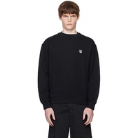 Maison Kitsune Black Fox Head Comfort Sweatshirt 252389M204008