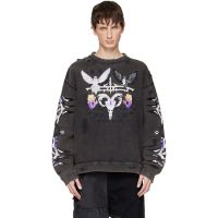Who Decides War Black Epitome Sweatshirt 252389M204032