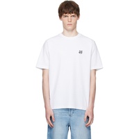Maison Kitsune White Bold Fox Head Patch Oversize T-shirt 252389M213012