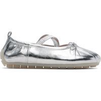 Simone Rocha Silver Grip Ballerina Flats 252405F118004