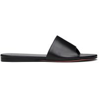 Amina Muaddi Black Bianca Sandals 252415F124001