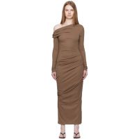 Paris Georgia Brown Elemental Manahou Midi Dress 252438F054020