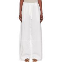 Paris Georgia White Elemental Uma Trousers 252438F087000