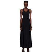 Loulou de Saison Black Jada Maxi Dress 252473F055002