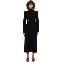 Loulou de Saison Black Lucero Long Metal Ornament Maxi Dress 252473F055006