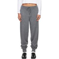 Loulou de Saison Gray Hespero LDS Cashmere French Terry Lounge Pants 252473F086000