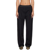 Loulou de Saison Black Niro Elasticated Waistline Trousers 252473F087003