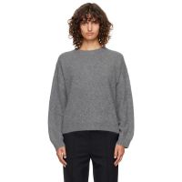 Loulou de Saison Gray Tristan Yak Blend Sweater 252473F096004