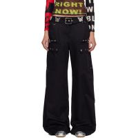 Chopova Lowena Black Thunderhull Trousers 252529F087000