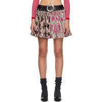 Chopova Lowena Multicolor Pixel Party Carabiner Miniskirt 252529F090004