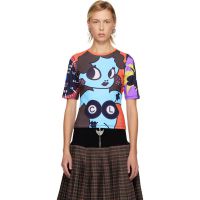 Chopova Lowena Multicolor Lady Luck Jersey T-shirt 252529F110008